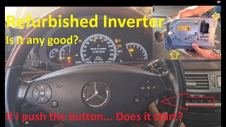 Mercedes Benz W221 S400 Hybrid System Repair  Inverter is installed  Is it gonna start  Part 5 [upl. by Enner]