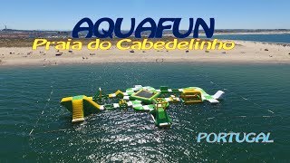 Aquafun praia do Cabedelinho  Figueira da Foz Portugal [upl. by Edelstein]