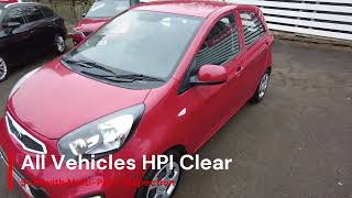 Kia Picanto 10 1 Hatchback 5dr Petrol Manual Euro 5 68 bhp  AO64CEY [upl. by Nnaynaffit215]