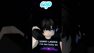 GOJO in Anime Battlegrounds  Roblox [upl. by Arihaj]