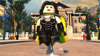 LEGO DC SuperVillains  Superwoman  Open World Free Roam Gameplay PC HD 1080p60FPS [upl. by Grof]