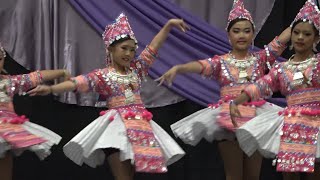 Stockton Hmong New Year 2024 25 Dance Competition junior group Txuj Ci Angle [upl. by Dnalyag]