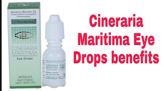 Cineraria Maritima Eye Drops benefits [upl. by Haran888]