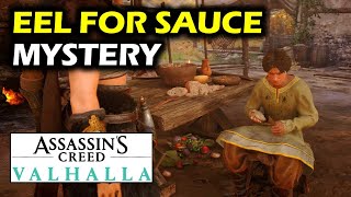 Mystery Eel location  Ledecestrescire Sauce Mystery  Assassins Creed Valhalla Walkthrough [upl. by Arrio520]