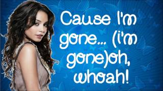 Vanessa HudgensGabriella Montez Walk Away Lyrics HSM3 [upl. by Annahgiel]