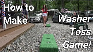 How to Make a Washer Toss Game [upl. by Akeemat]