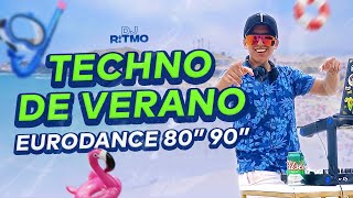 ⛱️ Mix TECHNO DE ORO de los 80 y 90  Ep 06 DJ RITMO [upl. by Denny]