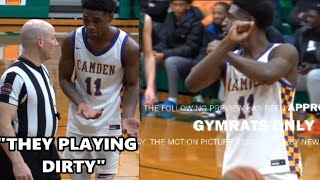 “THEY PLAYING DIRTY‼️” Camden vs Camden Catholic GETS HEATED Billy Richmond Kentucky Commit SNAPS‼️ [upl. by Ssac]