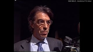 200001 19052001 Il Momento No dellInter  ServizioIntervista a Massimo Moratti  Stream [upl. by Retsae]