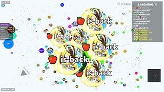 AGARIO TAKEOVER WITH BOTS   OPBOTSCOM [upl. by Ynaffi660]