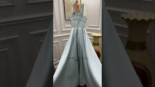 خلي فخامة مضهرك علينا ✨💙💙💙💙 فساتينسهره فساتين اكسبلور فساتينفخمه فستان ترند dress [upl. by Strong]