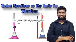 13Redox reactions as the basis for titrations  CHEMISTRY TEACH  in Tamil [upl. by Nolahc]