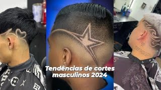 TENDÊNCIAS DE CORTE MASCULINO 2024💈 OS MELHORES BARBEIROS DO MUNDO  THE BEST BARBES IN THE WORLD 🌎 [upl. by Nossyla434]