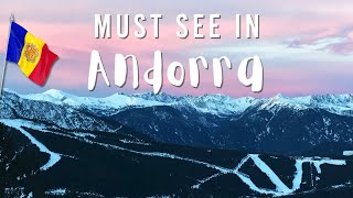 Must See in Andorra  Travel Guide [upl. by Maillij]