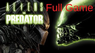 Aliens Vs Predator Alien Campaign Full Game Playthrough Walkthrough  No Commentary HD 60FPS [upl. by Varuag]