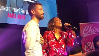 Emmanuel Moire amp Amel Bent  Non je ne regrette rien  Concert Cherie Pop Love 15 mai 2018 [upl. by Eyot]