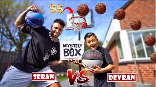 GEKSTE BASKETBAL CHALLENGES 🏀 DEVRAN VS SERAN MET STRAFFEN😱  LAKAP JUNIOR [upl. by Keegan]