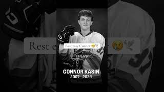 Rest easy ￼Connor 😢🕊️hockey hockeynews [upl. by Teahan]