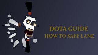 Dota 2  Guide  Support  How to Zone on Safe Lane [upl. by Asilam773]