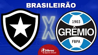 BOTAFOGO X GRÊMIO AO VIVO BRASILEIRÃO DIRETO DO MANÉ GARRINCHA  RODADA 28  NARRAÇÃO [upl. by Enilehcim]