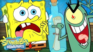 60 MINUTES of Plankton ALMOST Stealing The Krabby Patty Formula 🍔  SpongeBob [upl. by Oler451]