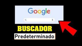 Cómo poner GOOGLE como BUSCADOR PREDETERMINADO de Google Chrome 2024 ✅ [upl. by Leila]