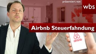 Airbnb – Droht Vermietern bald die Steuerfahndung  Rechtsanwalt Christian Solmecke [upl. by Barker]