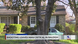 Shooting in Raleigh leaves man critically injured [upl. by Gamages368]