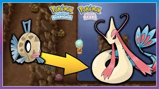 Pokémon BDSP  How To Get Feebas amp Evolve It [upl. by Dubois]