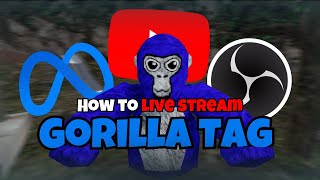 LIVE Stream Gorilla Tag Like a PRO in 2024 [upl. by Micheline]