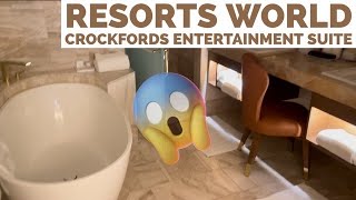 Crockfords West One Bedroom Entertainment Suite in Resorts World Las Vegas [upl. by Huesman330]