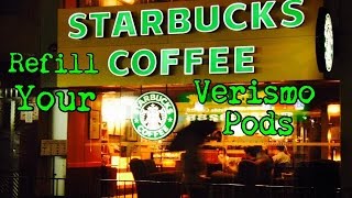 How to Refill Your Starbucks Verismo Pods [upl. by Alleuqcaj]