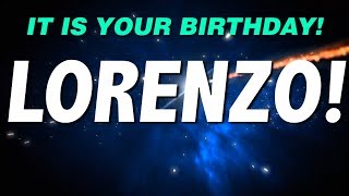 HAPPY BIRTHDAY LORENZO This is your gift [upl. by Trstram]