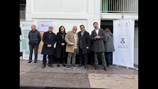 Lliurament de claus pisos lloguer protecció oficial Àtrium al barri La Sínia [upl. by Chastity]