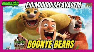 CINE AVENTURA BOONIE BEARS O MUNDO SELVAGEM 2021 FILME DE ANIMAÇÃO REVIEW COMPLETO Joseph 28 09 24 [upl. by Oimetra238]