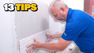 How to Install Bathroom Wall Tile  DIY For Beginners [upl. by Paxon]