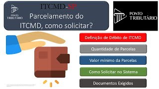 ITCMD SP Parcelamento do ITCMD como solicitar [upl. by Borchert256]