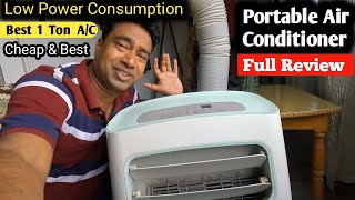 Cheap amp Best 1 TON Portable Air Conditioner AC  Low Power Cooling test Price  Full Review 2024 [upl. by Olgnaed399]