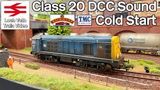 Bachmann Class 20 DCC Sound Cold Start [upl. by Fermin305]