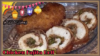 Chicken Fajita Roll Ups Unique Recipe By Cooking With Sheen Malik [upl. by Dunn50]