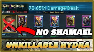 THIS UNKILLABLE TEAM CAN DO NIGHTMARE HYDRA WITHOUT SHAMAEL RAID SHADOW LEGENDS [upl. by Rogergcam]