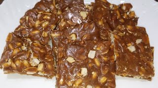 Mazedar recipe k sath gurr chikki  jagrri chikki peanut 🥜🥜مزےدار گڑھ کی گچک اسان ترکیب کے ساتھ [upl. by Lonee]