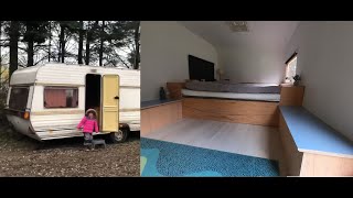 Fugt i campingvogn Campingvogns renovering til gæsteværelse Del 1 [upl. by Ines65]