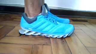 Tênis Adidas Springblade Drive 20 Teste no pé [upl. by Gabriell498]