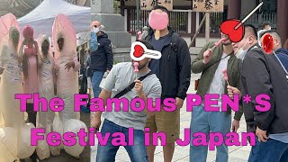 Kanamara Festival かなまら祭り quotFestival of the Steel Phallusquot [upl. by Adnahsam283]