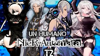 un humano en nier autómata T2 cap 16 [upl. by Ahseikram153]