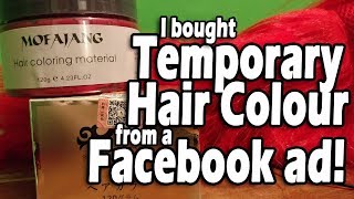 I Bought Temporary Hair Colour from a Facebook Ad [upl. by Vikki146]