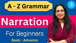 Narration for beginners  3  Direct amp Indirect  for SSC CDS NDA Cuet TGT Pgt  by Rani Maam [upl. by Niar]