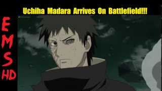 Uchiha Madara Arrives On Battlefield HD [upl. by Ecarret]