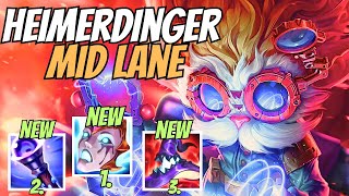 Heimerdinger Mid Lane Guide  Heimerdinger Mid  Guide Of League Of Legends [upl. by Akiner]